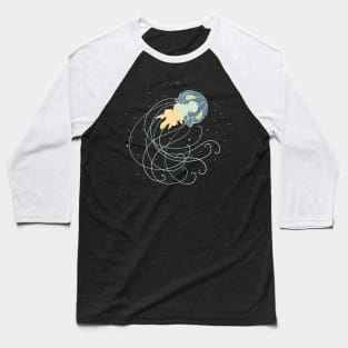 Cosmic Jellyfish Baseball T-Shirt